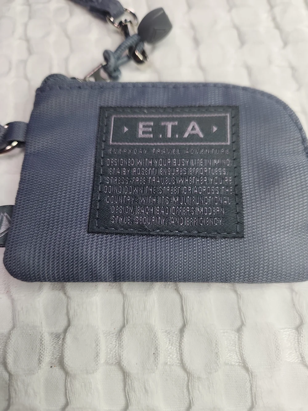 E.T.A Compact Travel Pouch - Gray